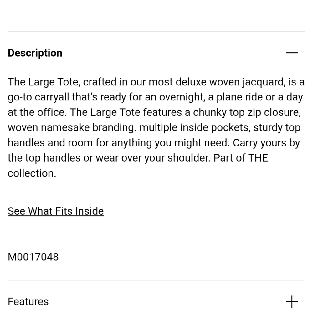 THE TOTE BAG by Marc Jacobs - Large - jacquard -black - Picture 9 of 11